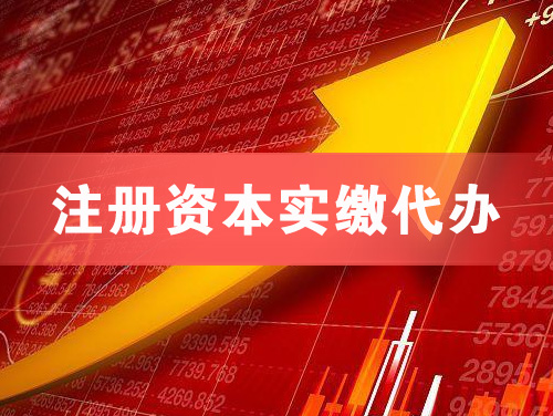 阆中注册资本实缴代办