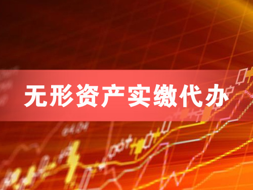 阆中无形资产实缴资本代办